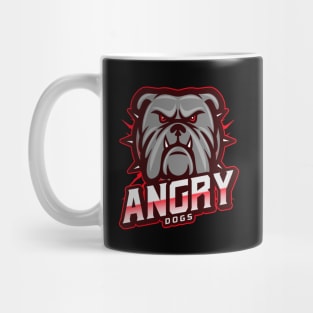 Angry bull dog Mug